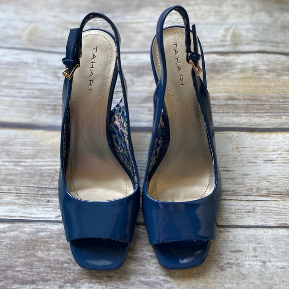 Tahari Shoes - Tahari Robin sling back, open toe heels